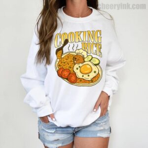 Sweatshirt Cooking Rice 3 Sweatshirt