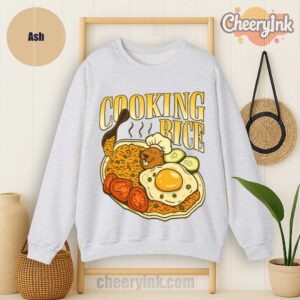 Sweatshirt Cooking Rice