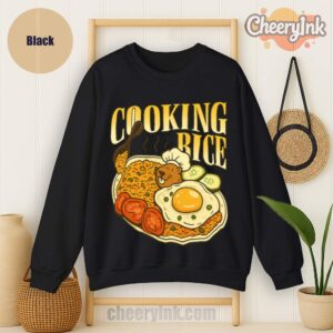 Sweatshirt Cooking Rice