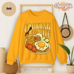 Sweatshirt Cooking Rice