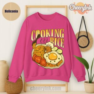 Sweatshirt Cooking Rice