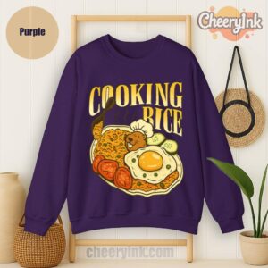Sweatshirt Cooking Rice