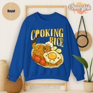 Sweatshirt Cooking Rice