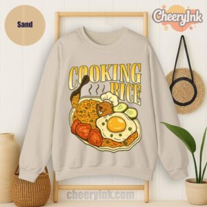 Sweatshirt Cooking Rice