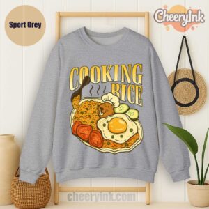 Sweatshirt Cooking Rice Sport
