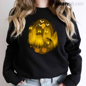 Ghost Dog Halloween Sweatshirt