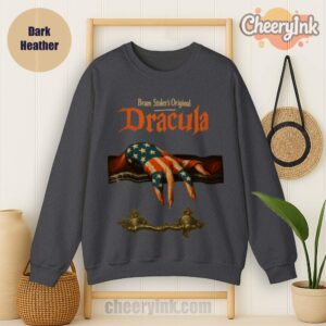 Sweatshirt Halloween Dracula Dark