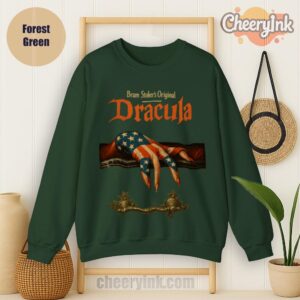 Sweatshirt Halloween Dracula Forest