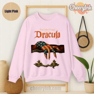 Sweatshirt Halloween Dracula Light