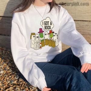Sweatshirt I Got A Rock Ghost 14