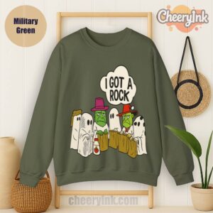 Sweatshirt I Got A Rock Ghost Military