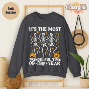 Sweatshirt It S The Most Wonderful Time Of The Year Dark