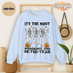 Sweatshirt It S The Most Wonderful Time Of The Year Light