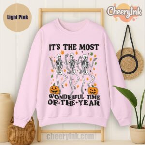 Sweatshirt It S The Most Wonderful Time Of The Year Light
