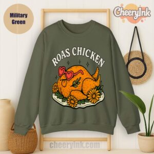 Sweatshirt Roast Chicken Military