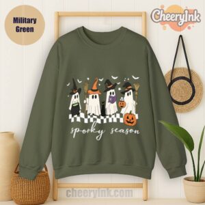 Sweatshirt Spooky Seasun Military