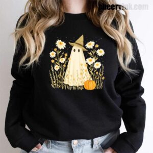 Witchy Ghost Halloween Sweatshirt