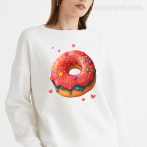 Sweatshirt Sweet Love Donut 18