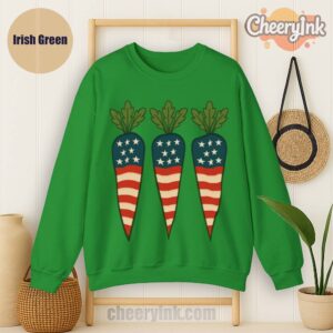 Sweatshirt Usa Carrot Squad Irish