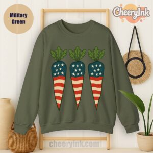 Sweatshirt Usa Carrot Squad Military