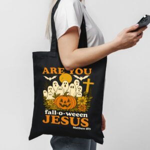 Tote Are You Fall O Ween Jesus 1 Black