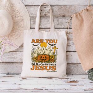 Tote Are You Fall O Ween Jesus 1 Natural