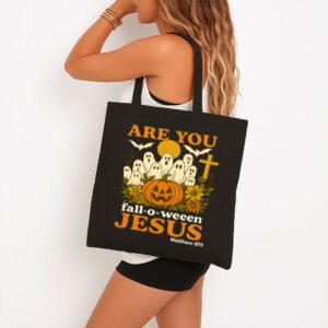 Tote Are You Fall O Ween Jesus 14 Black