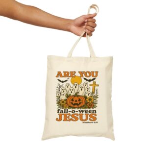 Tote Are You Fall O Ween Jesus 17 Natural