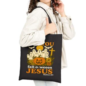 Tote Are You Fall O Ween Jesus 19 Black