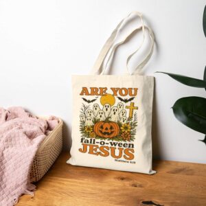 Tote Are You Fall O Ween Jesus 19 Natural