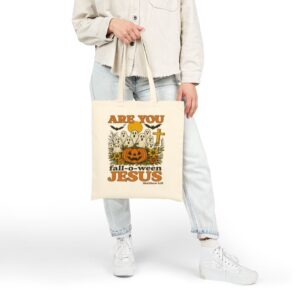 Tote Are You Fall O Ween Jesus 22 Natural