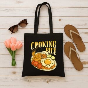 Tote Cooking Rice 12 Black