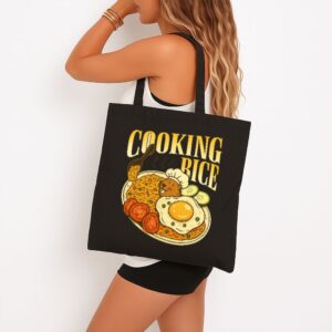 Tote Cooking Rice 14 Black