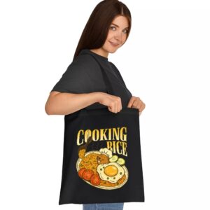 Tote Cooking Rice 2 Black