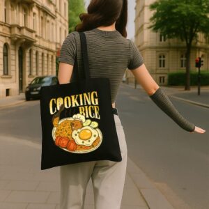 Tote Cooking Rice 4 Black