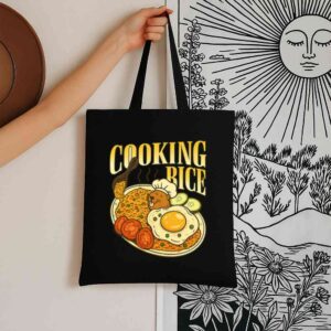 Tote Cooking Rice 6 Black