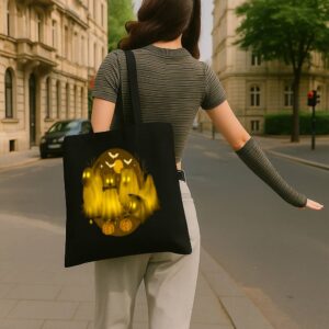 Tote Ghost Dogs 4 Black