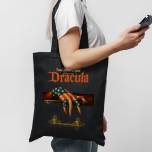 Tote Halloween Dracula 1 Black
