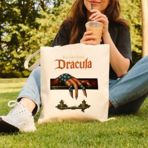 Tote Halloween Dracula 10 Natural