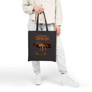 Tote Halloween Dracula 20 Black