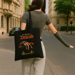 Tote Halloween Dracula 4 Black