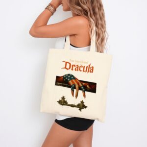 Tote Halloween Dracula 4 Natural