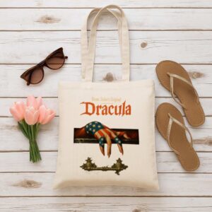 Tote Halloween Dracula 6 Natural