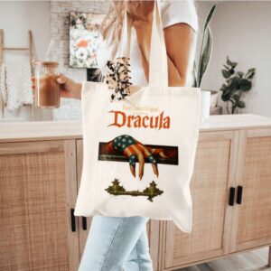 Tote Halloween Dracula 8 Natural