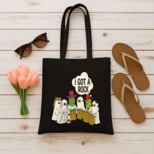 Tote I Got A Rock Ghost 12 Black