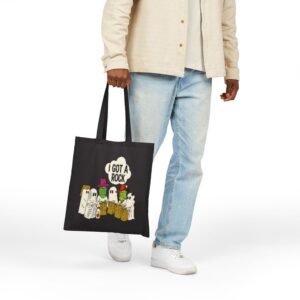 Tote I Got A Rock Ghost 18 Black
