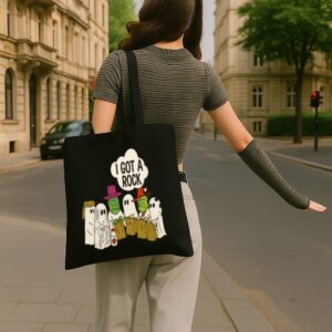 Tote I Got A Rock Ghost 4 Black