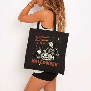 Tote It S Never Too Early For Halloween 14 Black