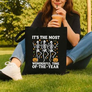 Tote IIt's the Most Wonderful Time Tote Bagt SIt's the Most Wonderful Time Tote Bag The Most Wonderful Time Of The Year 8 Black