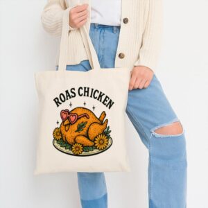 Tote Roast Chicken 11 Natural Tote